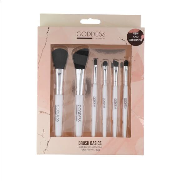 Goddess by Manna Kadar 6 Piece Brush Basics Set - Picture 1 of 6